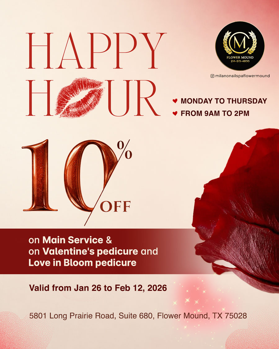 Milano Nail Spa Flower Mound